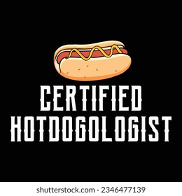 Certified Hotdogolist Hot Dog T-Shirt