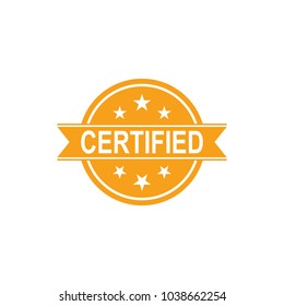 Certified Icon Approved Certified Icon Certified Stock Vector (Royalty ...