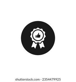 Certified icon or Certified icon vector isolated. Best Certified icon vector for high quality products design element.