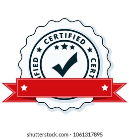 Certified label illustration