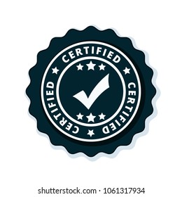 Certified label illustration