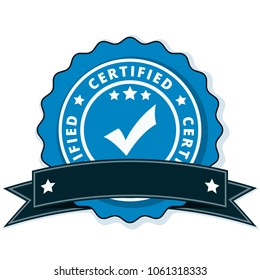 Certified label illustration