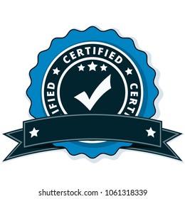 Certified label illustration
