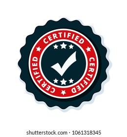Certified label illustration