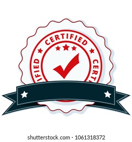 Certified label illustration