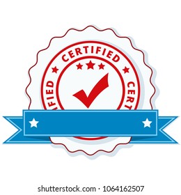 Certified label illustration