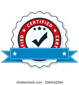 Certified label illustration