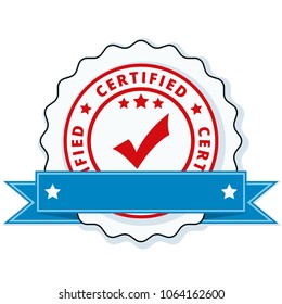 Certified label illustration