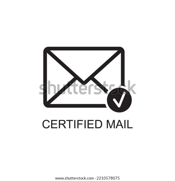 certified mail icon , mail\
icon