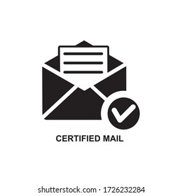 ICONO DE CORREO CERTIFICADO , ICONO DE CORREO ELECTRÓNICO