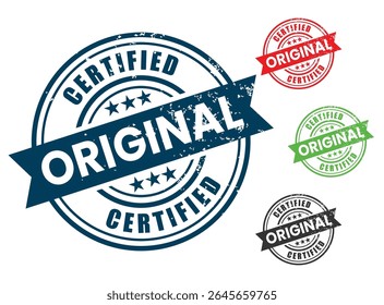 Certified Original Stamp Authentic Quality Seal Collection