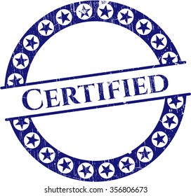 Certified rubber seal