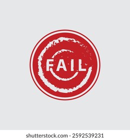 Certified rubber stamp set Grunge red black badge with certified text in frame or round Rectangular border Certification approved fail and original stamp 