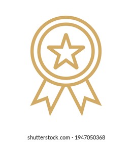 Certified vector icon logo design