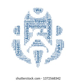 cervantes word cloud. tag cloud about cervantes