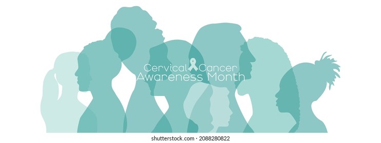 Cervical Cancer Awareness Month Banner.