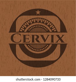 Cervix wood signboards