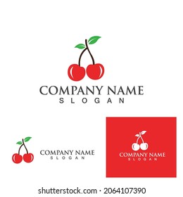 logotipo rojo de frutos de cerámica y vector de símbolo