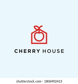 cery house logo. fruit icon