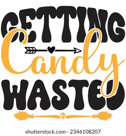 Cetting Candy Wasted, design and vector file.