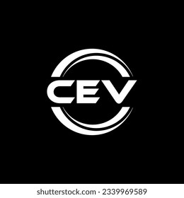 CEV Logo Design, Inspiration for a Unique Identity. Modern Elegance and Creative Design. Watermark Your Success with the Striking this Logo.