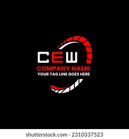 CEW letter logo creative design with vector graphic, CEW simple and modern logo. CEW luxurious alphabet design  