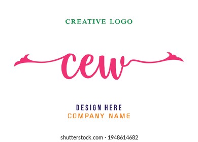 El logotipo de la inscripción en la CEW es sencillo, fácil de entender y autoritario