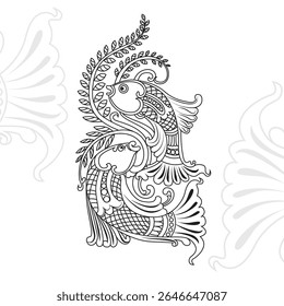 Ceylon Traditional Drawing - Fish 