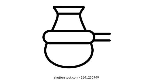 Cezve icon design for your projects