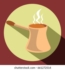 cezve vector illustration