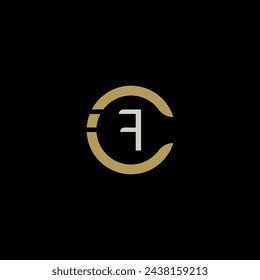 CF Creative logo y diseño de iconos
