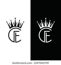 Cf Crown Logo Stock Illustrations, Vectors