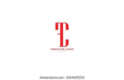 CF FC Abstractas inicial monograma letra alfabeto logo diseño