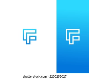 CF, FC Letter Logo Vector Template Abstract Monogram Symbol . Usable for Business sport, technology, fashion, digital And future creative logo
