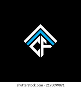 CF letter logo creative design with vector graphic, CF simple and modern logo.