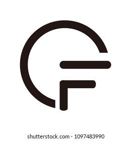 Cf Letter Vector Logo