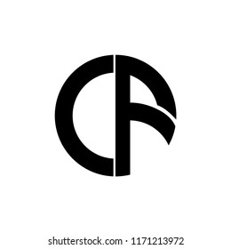 cf letter vector logo