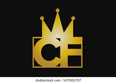 cf logo with gold crown