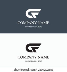 CF logo initial letter luxury royal logo. template symbol. modern golden luxury logo. abstract monogram vector letter mark brand fashion. icon  business monogram boutique font Clothing minimalist.