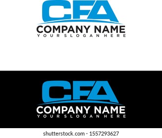 CFA logo vector inspiration eps 10.eps