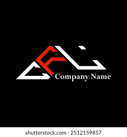 CFL logo design, CFL simple and modern logo. CFL luxurious alphabet design  