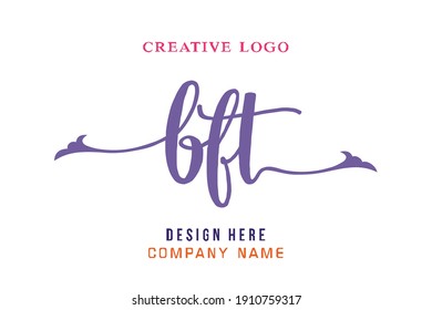 CFT lettering logo is simple, easy to understand and authoritative