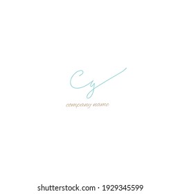 cg c g Escritura manuscrita inicial o logotipo manuscrito para la identidad
con monograma de belleza y diseño elegante de logotipo