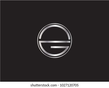 CG circle Shape Letter Design
