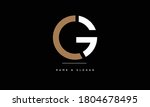 CG ,GC ,C ,G  Abstract Letters Logo Monogram