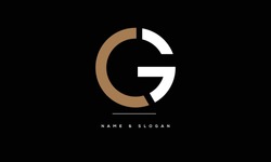 CG ,GC ,C ,G  Abstract Letters Logo Monogram