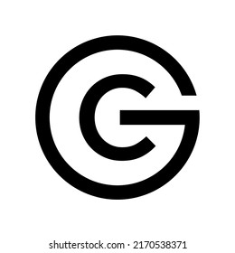 CG ,GC ,C ,G Abstract Letters Logo Monogram Icon Logo Design Element sign vector illustration creative design symbol