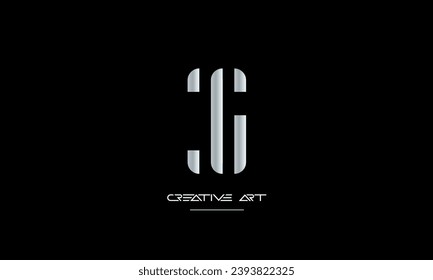 CG, GC, C, G letras abstractas monograma