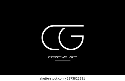 CG, GC, C, G abstract letters logo monogram
