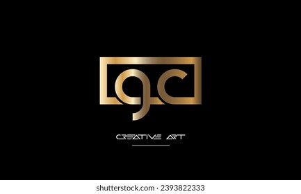 CG, GC, C, G letras abstractas monograma